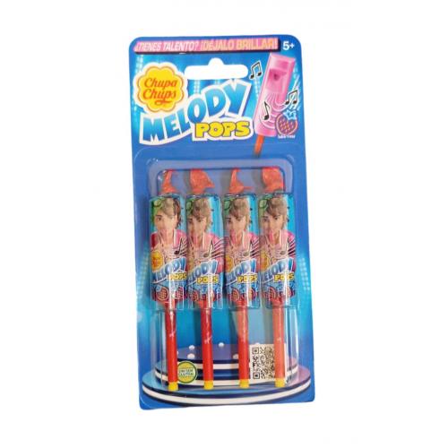 Льодяники Chupa Chups MELODY POPS 15 г 
